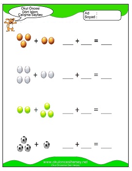 İşlemler yaprak test